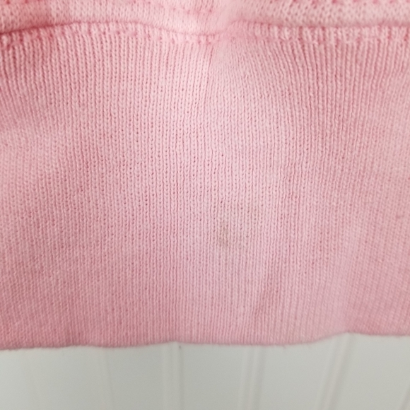 Vintage 90s USA Tultex Blank Crew Neck Sweatshirt Pink Adult Medium Cotton Blend - Picture 7 of 11